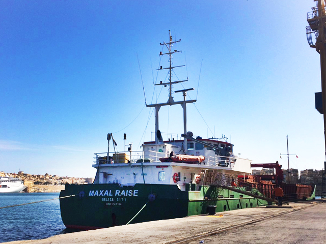 MV Maxal Raise - Barley in Bulk & Repairs